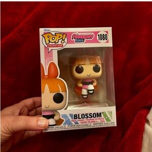 Funko Pop Animation Blossom with Orange Hair and Pink Dress NWT